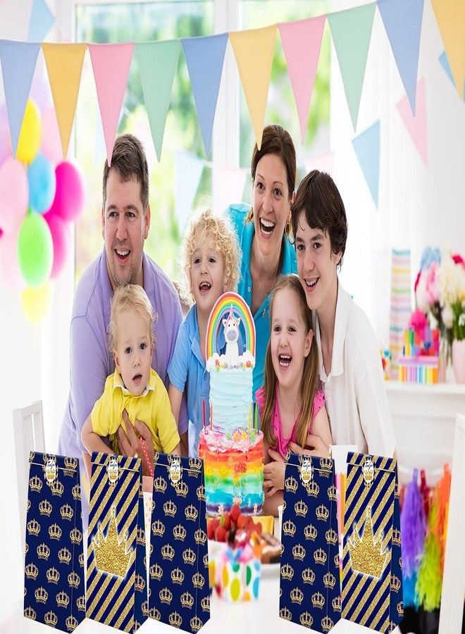 BonBeeDesign أكياس حلوى مزينة بملصقات من BonBeeDesign لحفلات الأمير - أكياس هدايا الأمير - لوازم حفلات أعياد الميلاد بطابع الأمير - Image 5